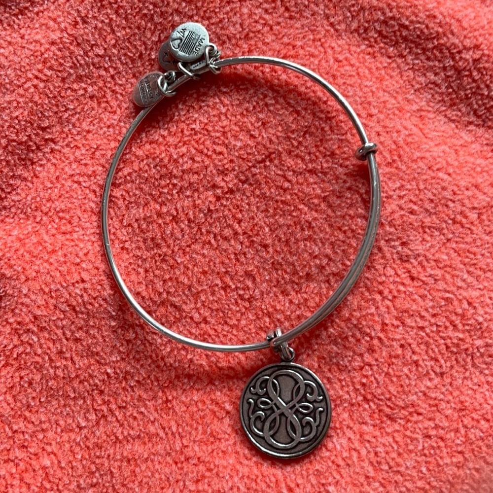 Alex and Ani Path of Life silver bangle